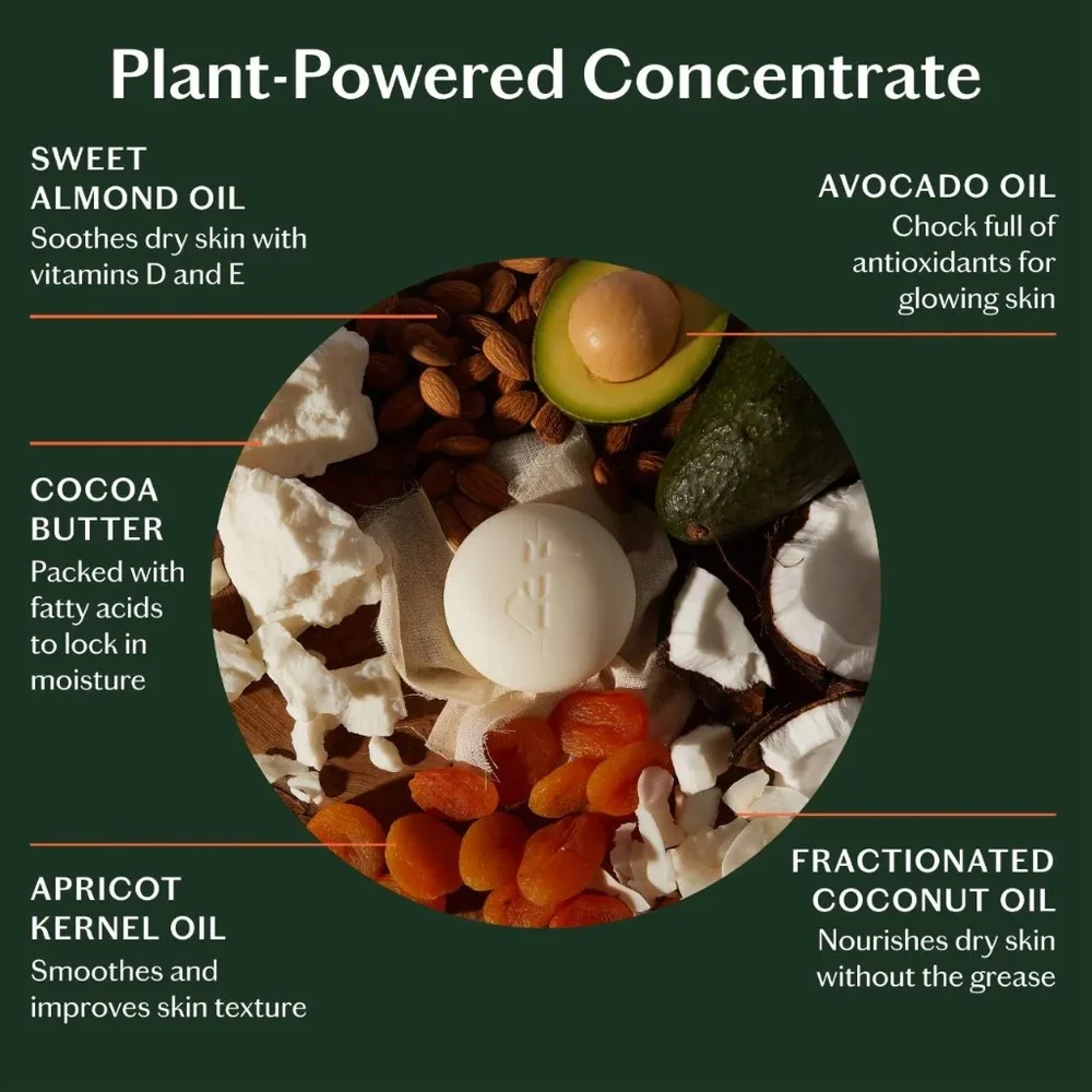 Kate McLeod The Body Stone - Deep Moisturizing Cocoa Butter Lotion Bar for Dry - Picture 9 of 12